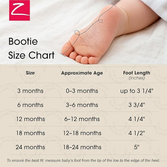 NWT Zutano Fleece Baby Booties - Picture 5 of 5